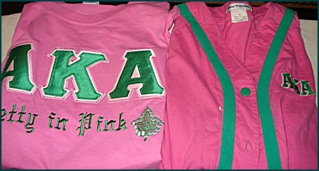 07-0174 AKA SORORITY KNIT TOPS: PRETTY IN PINK, XL
