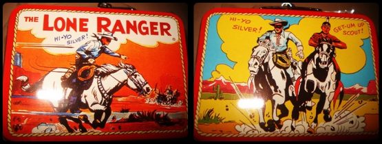 HALLMARK KEEPSAKE LONE RANGER ORNAMENT LUNCH BOX