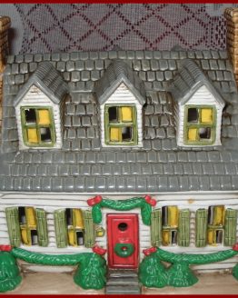 11-0068 1986 LEFTON COLONIAL VILLAGE LIGHTED HOUSE 11-0068 1986 LEFTON COLONIAL VILLAGE LIGHTED HOUSE