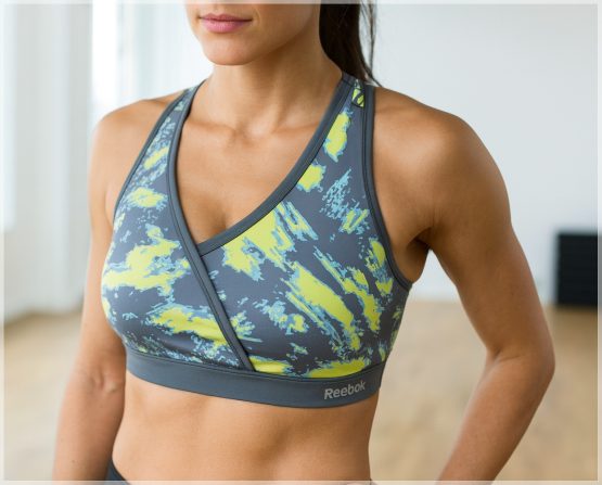 REEBOK LANE BRYANT SPORTS BRA:  Multi print 18/20