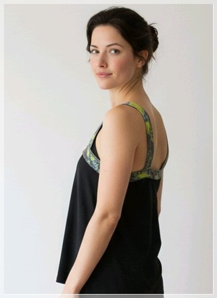 REEBOK LANE BRYANT ACTIVE WEAR TOP: 18/20: BLACK GREEN. GRAY. AQUA - Image 4