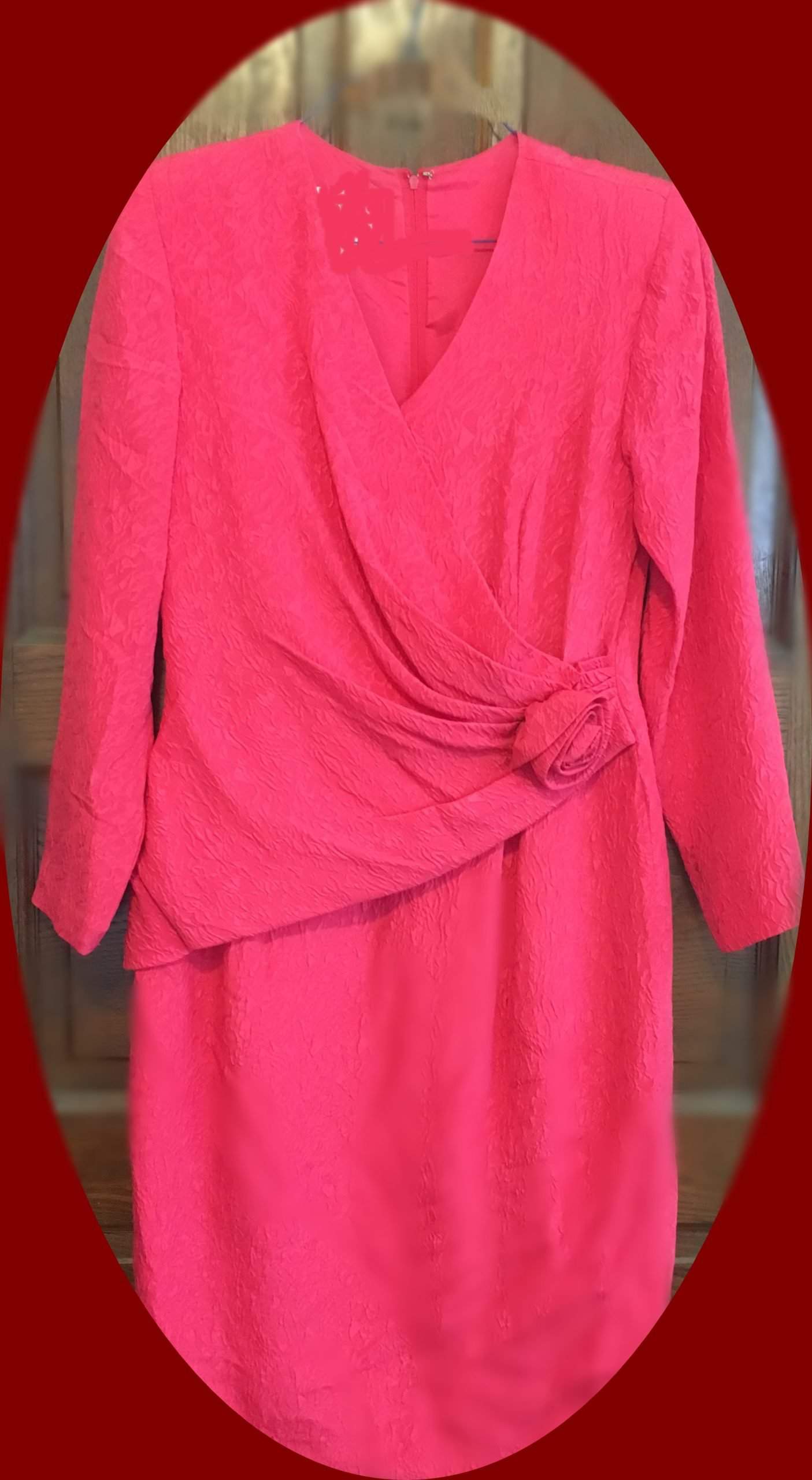 17-0044 MORTON MYLES DRESS: Pink, size 10 17-0044 MORTON MYLES DRESS: Pink, size 10