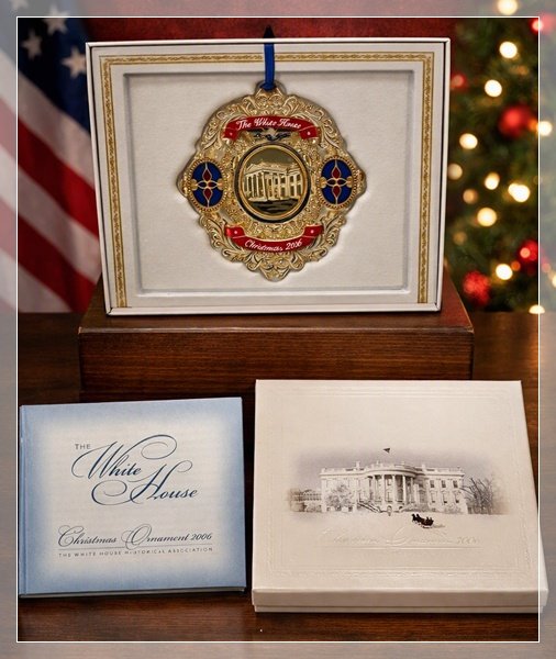 17-0224A WHITE HOUSE HISTORICAL ASSOCIATION 2006 CHRISTMAS ORNAMENT: CHESTER ARTHUR 17-0224A WHITE HOUSE HISTORICAL ASSOCIATION 2006 CHRISTMAS ORNAMENT: CHESTER ARTHUR