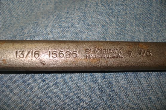 BLACKHAWK BOX WRENCH  13/16-7/8 #15626 - Image 2