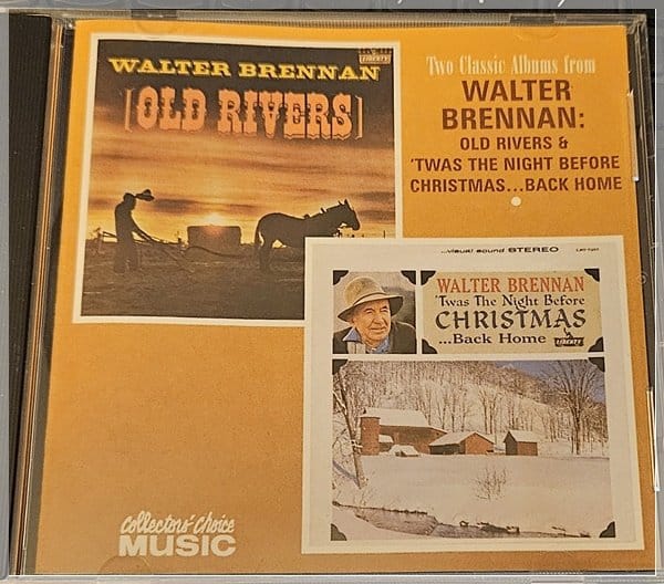 24-0075 WALTER BRENNAN OLD RIVERS CHRISTMAS CD 24-0075 WALTER BRENNAN OLD RIVERS CHRISTMAS CD