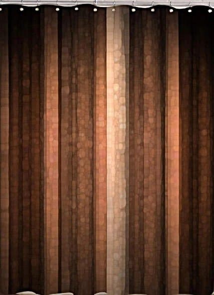 24-0247 BROWN TONES OMBRE SHOWER CURTAIN 72"x84" 24-0247 BROWN TONES OMBRE SHOWER CURTAIN 72"x84"