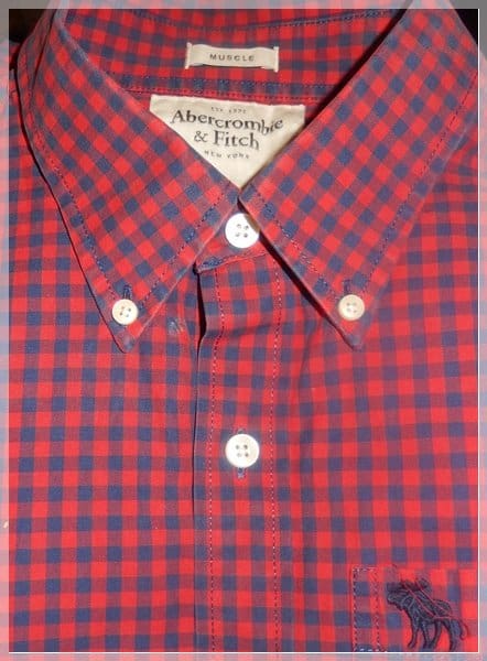 24-0290C ABERCROMBIE FITCH SHIRT L 24-0290C ABERCROMBIE FITCH SHIRT L