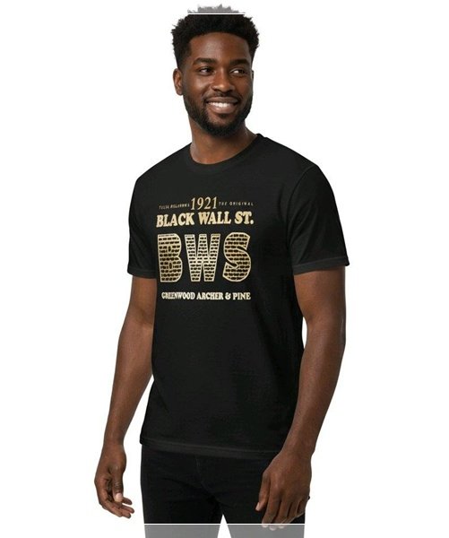 25-0025B BLACK WALL STREET T-SHIRT XL 25-0025B BLACK WALL STREET T-SHIRT XL