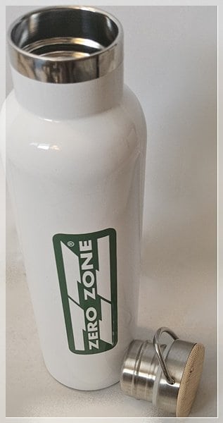 25-0108 ZERO ZONE STAINLESS WATER BOTTLE 21 oz 25-0108 ZERO ZONE STAINLESS WATER BOTTLE 21 oz