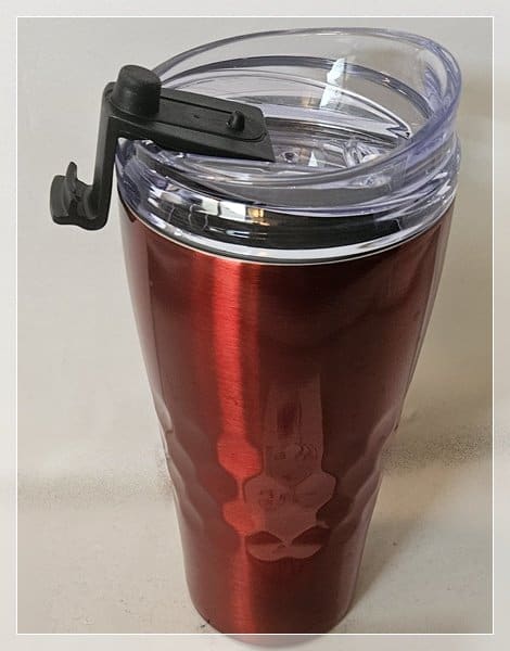 25-0115 RED PRIMULA 20oz WATER BOTTLE COFFEE CUP 25-0115 RED PRIMULA 20oz WATER BOTTLE COFFEE CUP