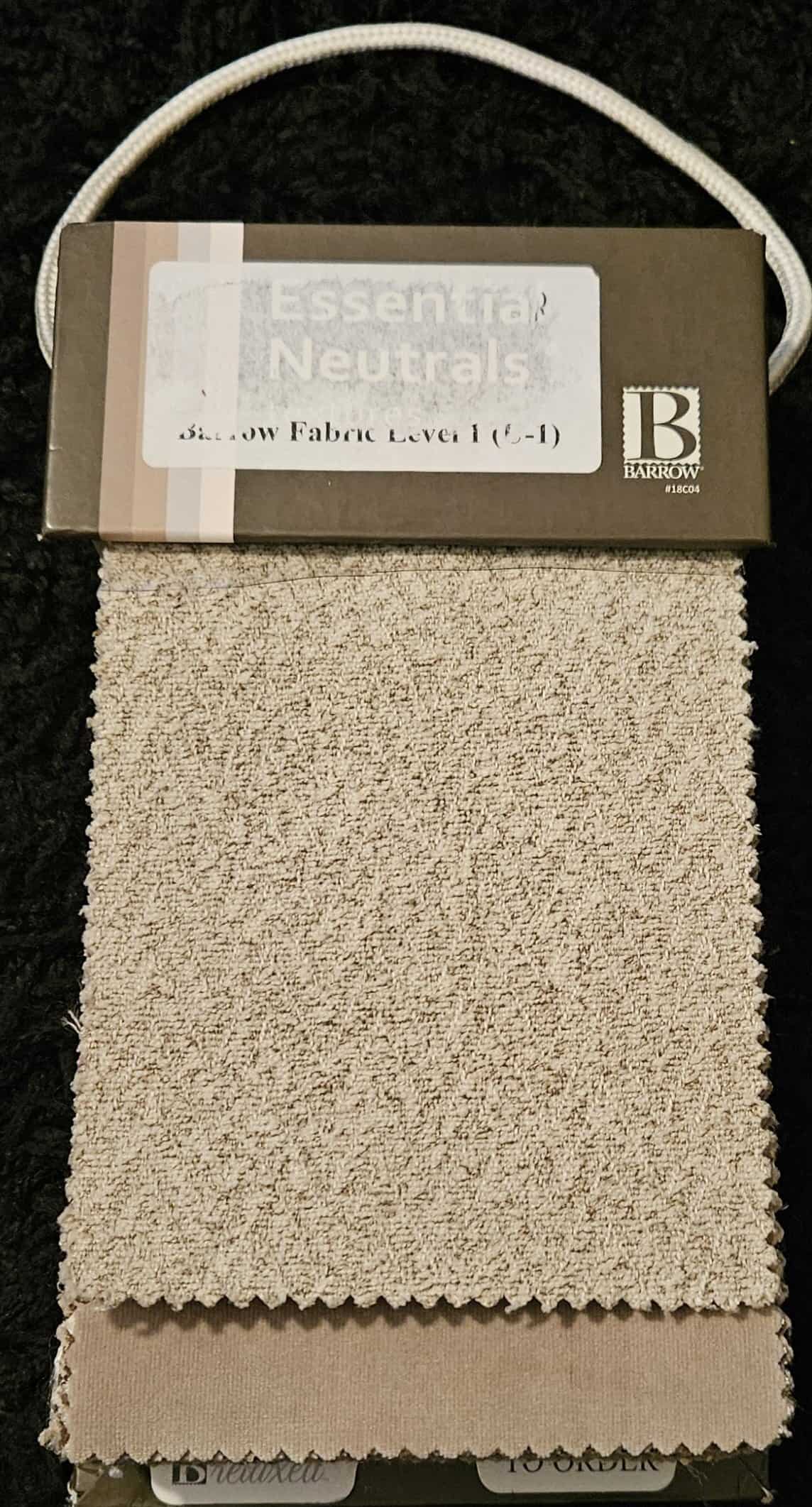 25-0193 BARROW FABRIC SAMPLES BOOK - Essential Neutrals -Textures 25-0193 BARROW FABRIC SAMPLES BOOK - Essential Neutrals -Textures