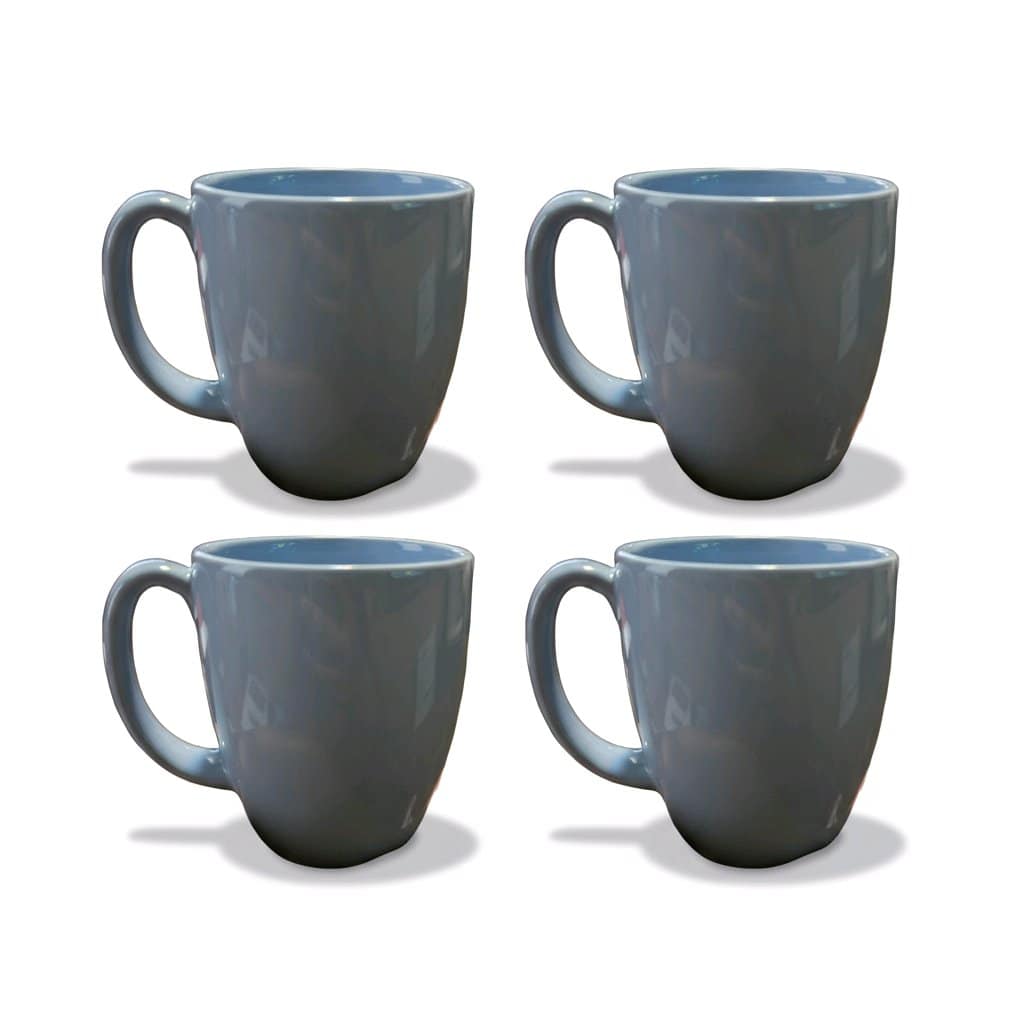 25-0273 CORELLE MUGS - 4 - PERIWINKLE 25-0273 CORELLE MUGS - 4 - PERIWINKLE