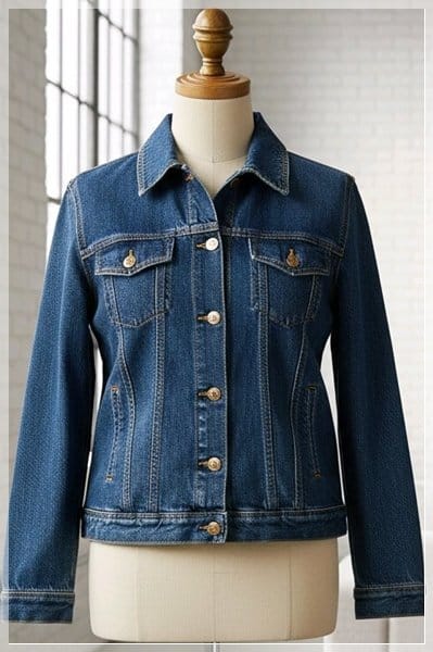 26-0032 WOMENS DENIM JACKET - JESSICA LONDON - 20 26-0032 WOMENS DENIM JACKET - JESSICA LONDON - 20