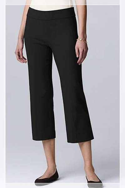 26-0359 BARELY BOOTCUT PANTS - NINE WEST - O SHORT 26-0359 BARELY BOOTCUT PANTS - NINE WEST - O SHORT
