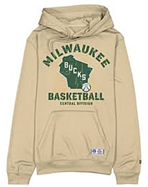 26-0570-571 NEW ERA MILWAUKEE BUCKS CITY EDITION HOODIE - XL 26-0570-571 NEW ERA MILWAUKEE BUCKS CITY EDITION HOODIE - XL